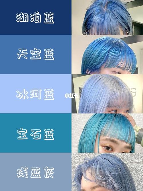 发色推荐|2021975款敲显白78的蓝色系发色_发色_蓝色系_显白_夏天