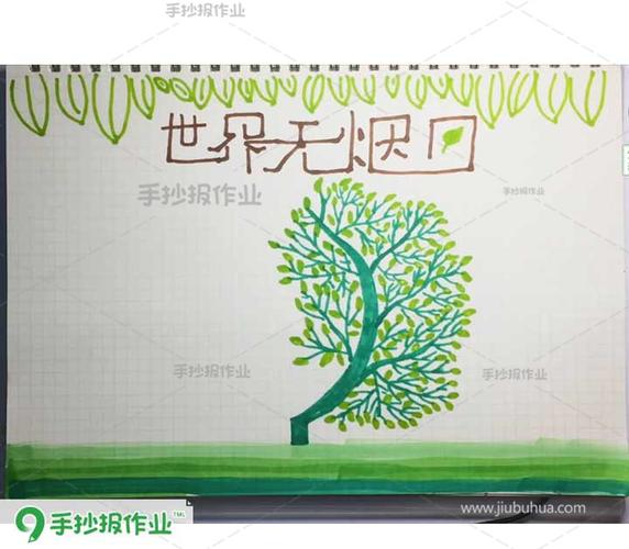 世界无烟日主题手抄报