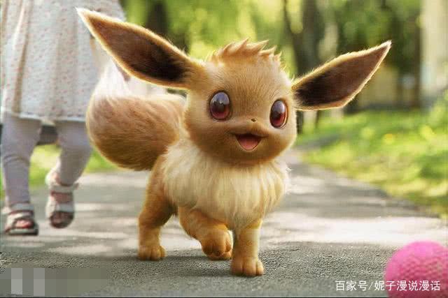 宠物小精灵超现实风格,伊布成萌宠,卡比兽充满沧桑?