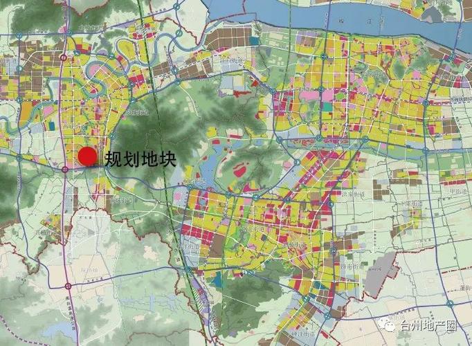 规划拟调整!黄岩委羽山旁集中商业,公园绿地快来了
