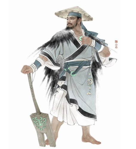 未必,这时又有了新的八卦,说这大禹为了治水,去巫山向巫山神女瑶姬