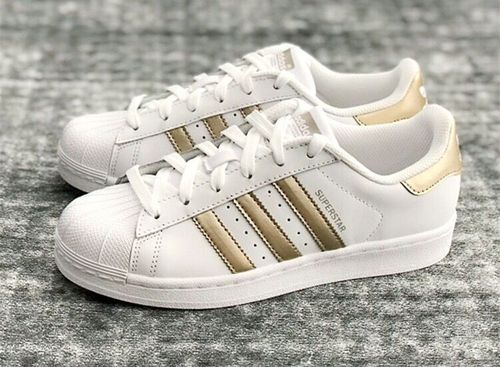 adidas superstar foundation三叶草贝壳头板鞋 基础百搭款运动休闲鞋