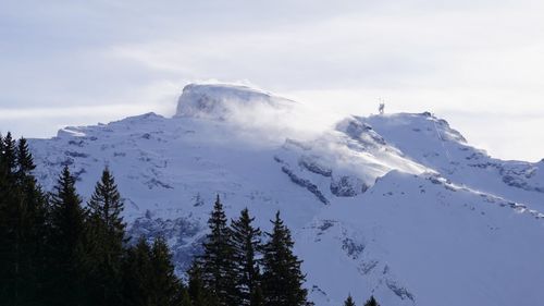 桌面壁纸 风景 雪山雪景 > 瑞士铁力士山优美雪景图片 壁纸分辨率