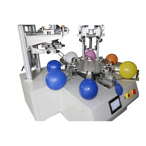 双色自动气球丝印机