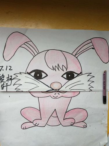 七十二班拉伸画优秀作品展