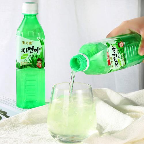 韩国0脂肪芦荟饮料宝力素芦荟汁网红果汁饮料500ml*10