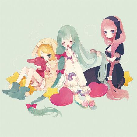 三姐妹动漫头像