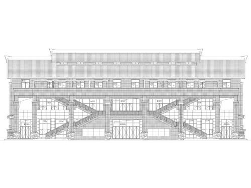 关键词:        食堂建筑施工图食堂建筑cad图纸框架结构