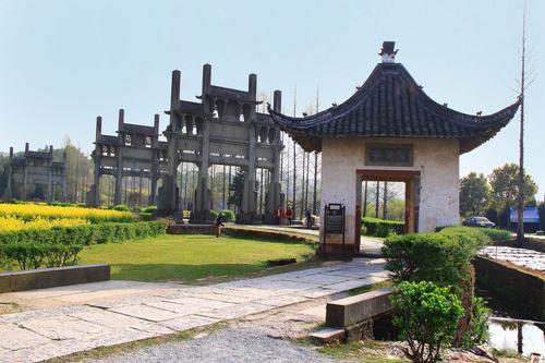 安徽歙县:棠樾牌坊群古迹实拍