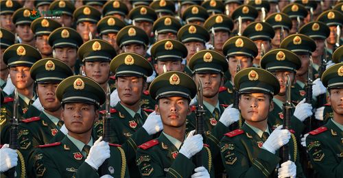 高清组图|如群山列队,似万马奔腾,武警方队精彩亮相