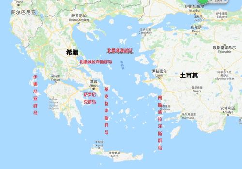 希腊主要岛屿一览