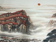 我重新创作如日中天图