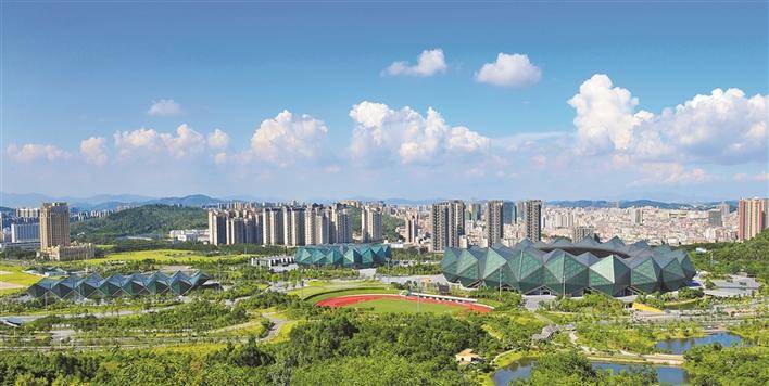 大运深港国际科教城——大运中心鸟瞰.