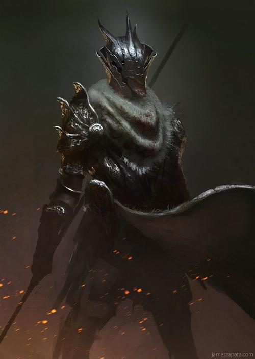 幻想_骑士_cyclops_黑暗_盔甲_邪恶_故事_twisted_james zapata_作品