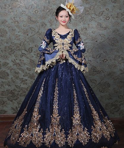 出租活动演出服主持人礼服欧式宫廷女王公主长裙大摆裙交谊舞服装