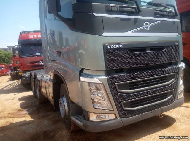 全进口豪车沃尔沃460马力拖头