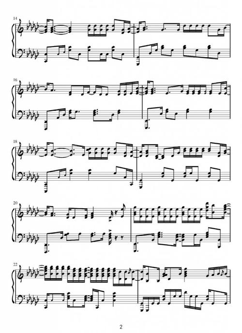 厚颜无耻钢琴谱曲肖冰抖音热歌