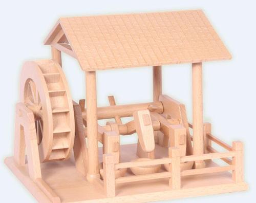 云和县金成工艺礼品厂 专利产品老童木玩品牌/仿古玩具水碓/木制工艺