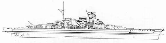 压倒"衣阿华"级的德国战列舰!