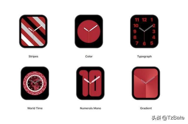 apple watch免费下载6款product(red) 表盘|iphone|器