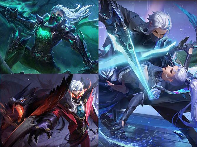 对比3款兰陵王皮肤,仅凭身价,绿陵王和黑陵王完胜