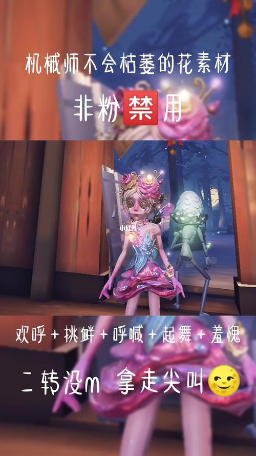 机械师不会枯萎的花素材_素材_第五人格_第五人格素材