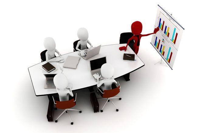 汇报工作的3d小人图片