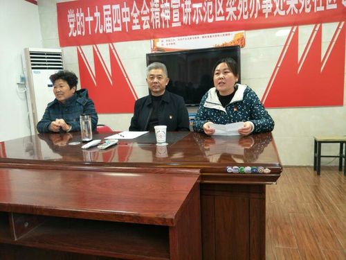 市社科联主席史彦军深入梁苑社区宣讲党的十九届四中全会精神