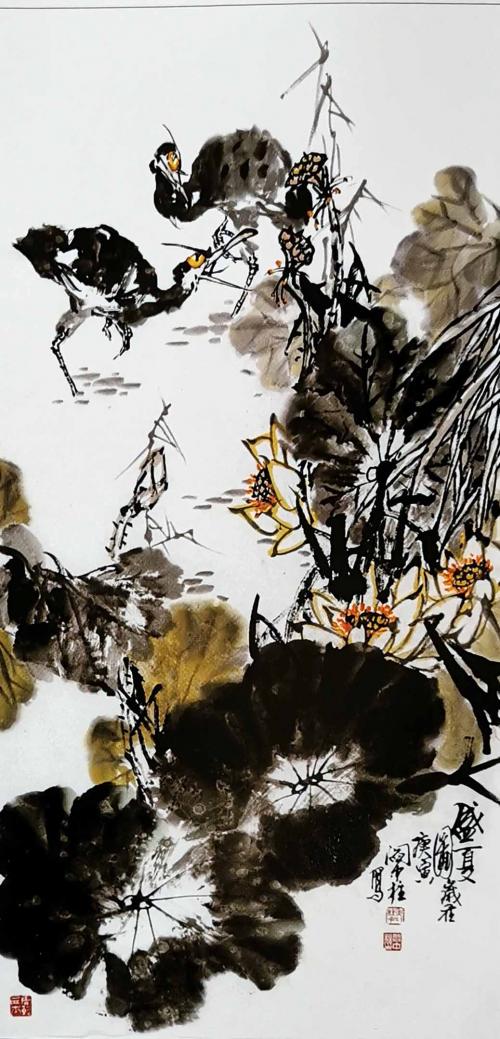 阎中柱先生作品欣赏