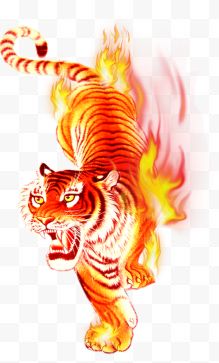 卡通凶猛老虎图片免费下载-卡通凶猛老虎素材-卡通png