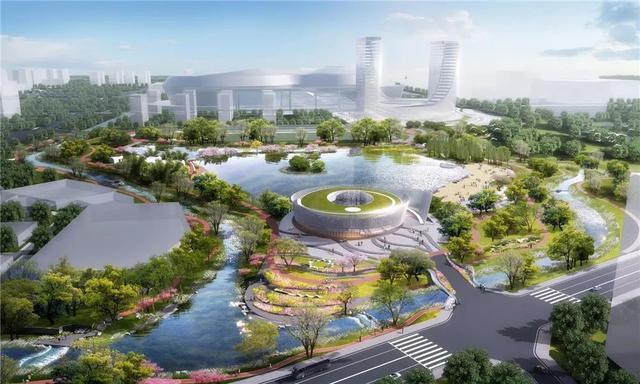 超美!新都大丰街道太平片区九道堰河道绿化工程,及建设主题公园