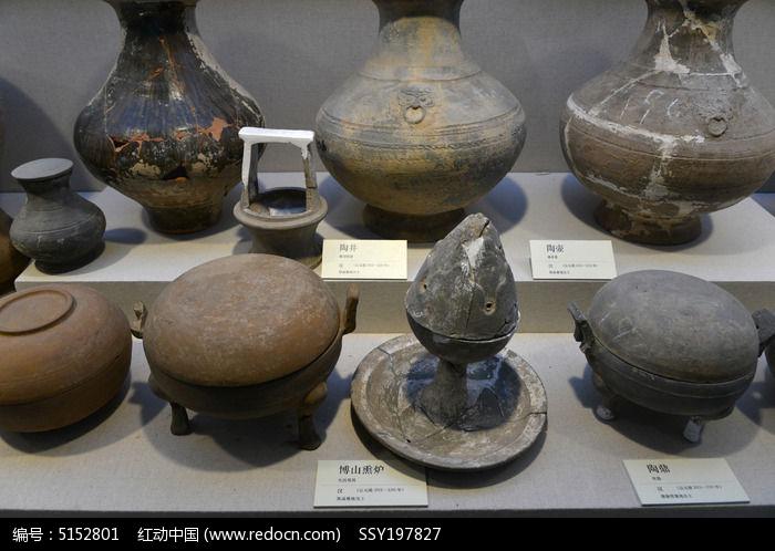 中国汉代陶器展品图片