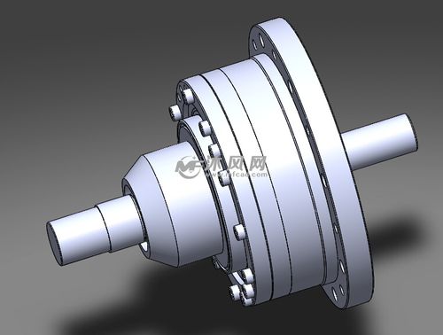 谐波齿轮减速器设计及性能【三维图】