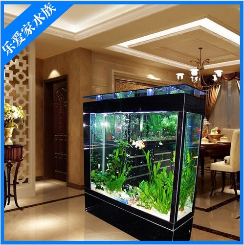 批发2015热销生态屏风鱼缸 中型水族箱鱼缸