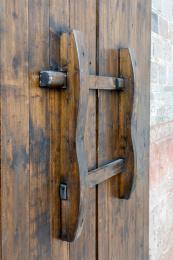 中国农村老式木门栓