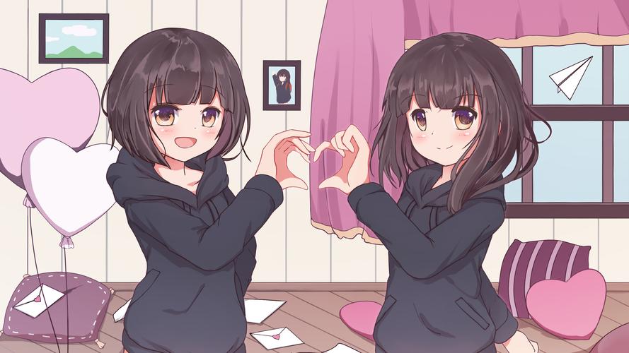 画了张图,希望大家喜欢 | taptap 胡桃日记:表情包少女menhera社区