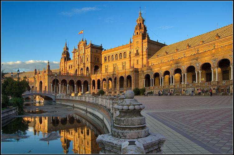 spain square | river, andalucia, sevilla……_来自