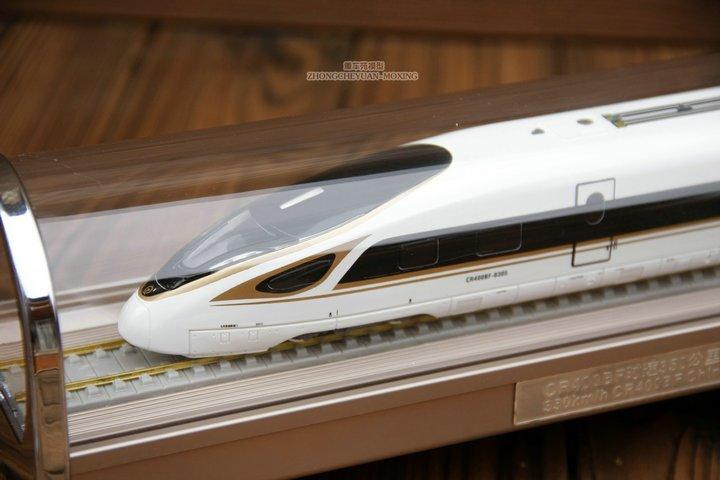 模型正版复兴高铁动车cr400af红海海豚金凤凰火车车模