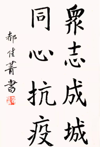 "众志成城,同心抗疫"书法创作特别征集活动 作品展示(第二辑)