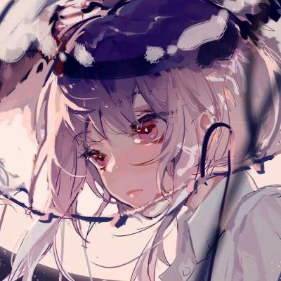 十一·伤感动漫女头|你是我退去新鲜感仍然心动的人.