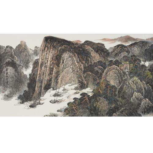 杨建兮国画艺术