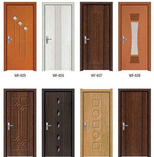 封闭漆木门效果图