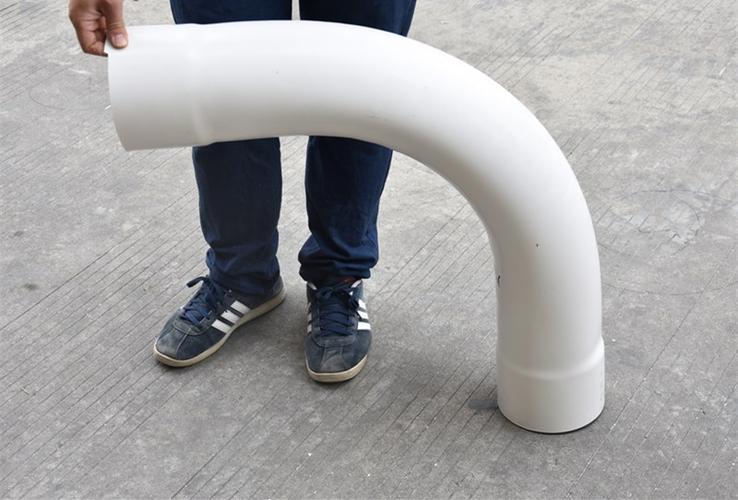 pvc电工套管月亮弯202532405075110线管月弯大弧度弯头160大弯