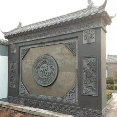 仿古仿古砖砖雕徽派浮雕影壁装饰壁画中式庭院砖雕