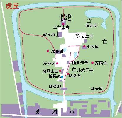 虎丘地图