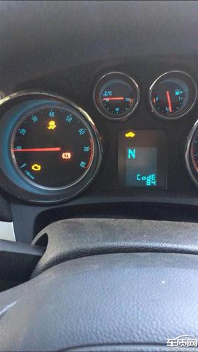 别克昂科拉发动机故障灯亮动力消失