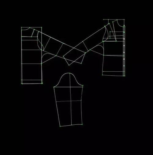 4种连身袖(插肩袖)的结构设计_装袖