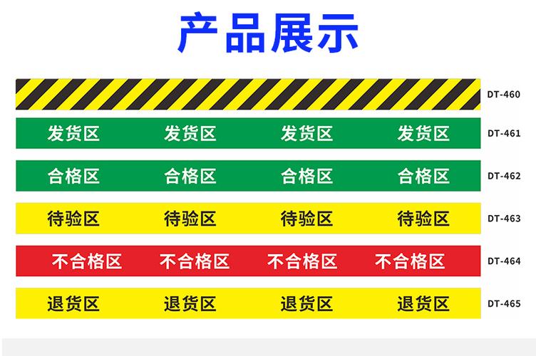 分区牌地贴墙贴区域划分标识牌医院诊所仓库库房储存间定制存放处合格