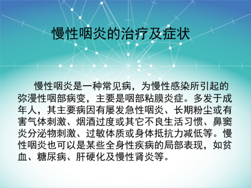 慢性咽炎的治疗及症状课件.ppt