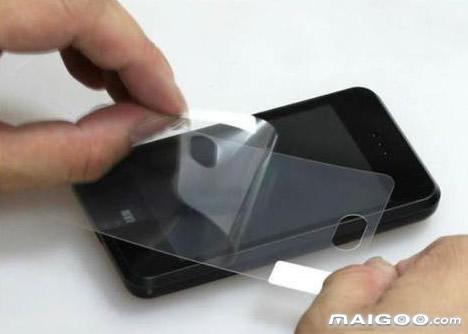 手机贴膜教程手机贴膜技巧手机膜怎么贴